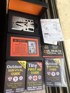 Hướng dẫn sinh tồn ngoài trời nhỏ mới nhất với công cụ thẻ sinh tồn 50 + chức năng - Product Image 3