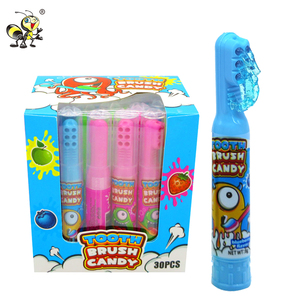 Oem Großhandel <span class=keywords><strong>Crazy</strong></span> Hair Candy Frucht geschmack flüssige Zahnbürste Marmelade Süßigkeiten - Product Image 1