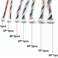 Kabel Harness dan Konektor JST Mx 1.25 mm 1.25mm 125mm Pitch 2 3 4 5 6 8 P 10 Pin 4pin 3pin T-1 4-pin Set