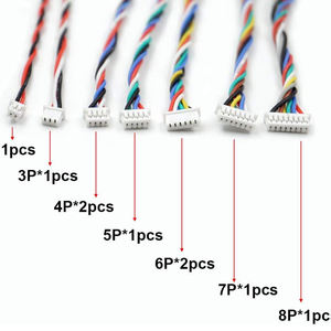 JST mx 1,25 ММ 1,25 мм 125 мм шаг 2 3 4 5 6 8 P 10 Pin 4-контактный t-1 4-контактный комплект 4-контактный кабель и разъем - Product Image 6