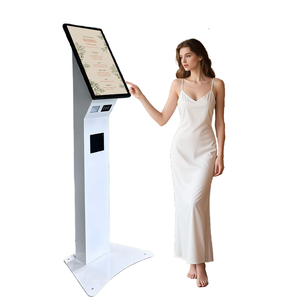 เครื่องพิมพ์ความร้อน NFC ขนาด 15 21 24 27 นิ้ว พร้อ<span class=keywords><strong>ม</strong></span>เครื่องสแกน QR แบบตั้งพื้น สำหรับคีออสก์ชำระเงินด้วยตนเองในร้านอาหาร โซลูชั่นการชำระเงินอย่างรวดเร็ว - Product Image 3