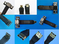 Adt Tablet fotografi udara, kabel HDMI tipis datar ultra-pendek untuk DJI, fotografi udara, koneksi kamera mikro
