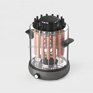 새로운 스타일의 독립형 전기 케밥 기계 자동 미니 바베큐 회전 전기 케밥 기계