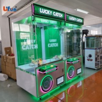 LIFUN Machine à griffes géante personnalisée de 40 pouces pour poupées, grand jeu de grue à jouets, armoire de distribution de prix d'arcade pour usage commercial et centres de divertissement familial (FEC)