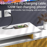 Recién lanzado PD 120W macho C hembra adaptador 10Gbps conversión rápida de datos USB3.2 conector para ordenador portátil OTP AC