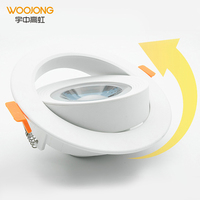 Spot lumineux Led Design bureau plafond noir Vertex lumineux blanc Auto corps lampe article éclairage