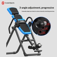 Machine d'inversion en acier CRYSTAL, équipement de fitness à domicile, appareil mécanique d'étirement et de renforcement abdominal, réglable en hauteur