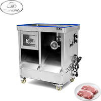 Nouvelle Hachoir à Viande Électrique Automatique Commerciale à Double Moteur Haute Puissance avec Ensemble de Lames Amovibles et Tête de Broyage