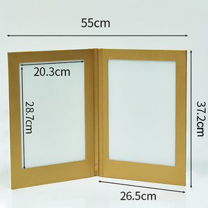 Nhà hàng tiếp nhận LED hiển thị <span class=keywords><strong>menu</strong></span> cuốn sách da A4 màn hình xách tay cầm tay LED <span class=keywords><strong>menu</strong></span> - Product Image 2