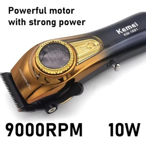 Kemei Tondeuse à <span class=keywords><strong>cheveux</strong></span> professionnelle KM-1691 9000 tr/min Machine à couper les <span class=keywords><strong>cheveux</strong></span> pour Baber 10W Tondeuse à <span class=keywords><strong>cheveux</strong></span> électrique Cadeau pour hommes - Product Image 5