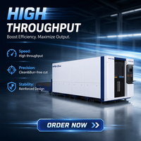 Machine de découpe laser à fibre CNC haute puissance Han's Laser 6 kW