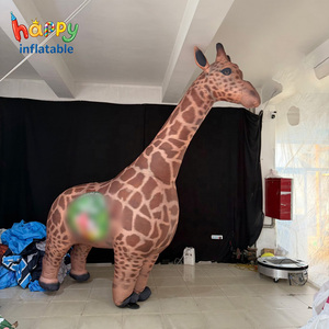 Costume <span class=keywords><strong>de</strong></span> <span class=keywords><strong>girafe</strong></span> gonflable réaliste pour la marche, tenue <span class=keywords><strong>de</strong></span> mascotte animale pour spectacle, costume <span class=keywords><strong>de</strong></span> <span class=keywords><strong>girafe</strong></span> gonflable pour défilé - Product Image 1