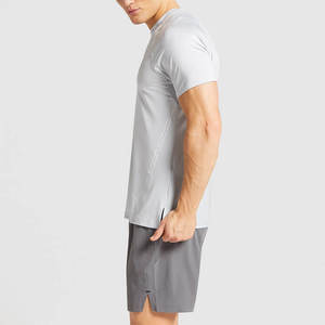 Camiseta Deportiva Elástica Personalizada de Alta Calidad, Fabricada en China, para Verano, Tejida, para Correr, Ropa Interior, Unisex, Fitness - Product Image 6