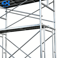 Échafaudage mobile robuste pour portes et portails, échafaudage en H galvanisé à chaud pour la construction