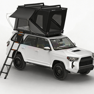 Carpa de Techo Automática en Forma de Z para Auto, con Ventana Grande, para Acampar al Aire Libre, Carpa de Techo Rígida de Aluminio Doble XXL - Product Image 2