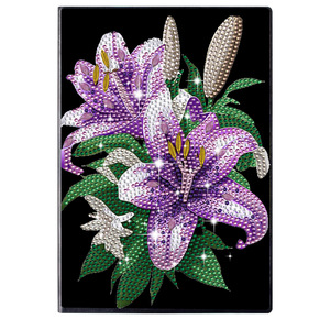 Kits de peinture diamant 5D personnalisés pour adultes, <span class=keywords><strong>portrait</strong></span> de <span class=keywords><strong>couple</strong></span> ou livre de fleurs fait à la main, décoration pour enfants - Product Image 6