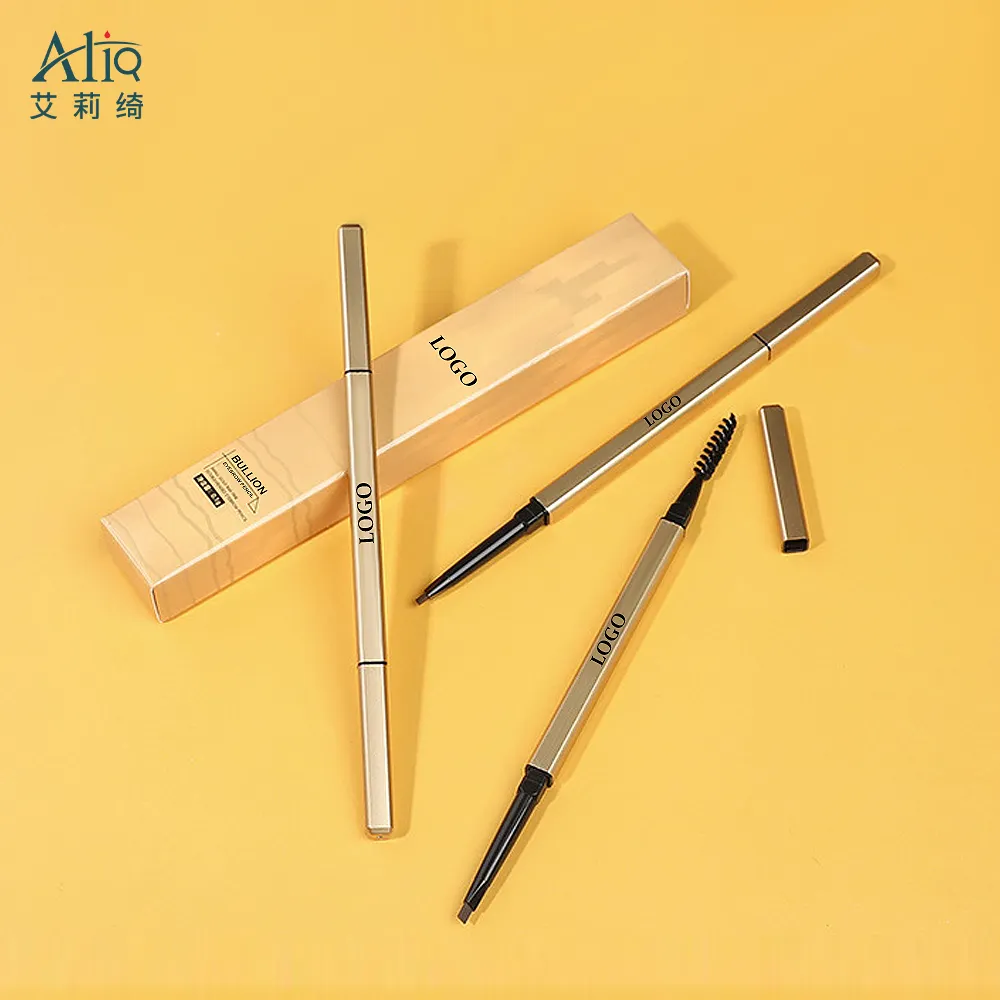 ดินสอเขียนคิ้วติดขอบส่วนตัว,ดินสอเขียนคิ้วกันน้ำได้ปากกาเขียนคิ้วติดทนนานมี5สี