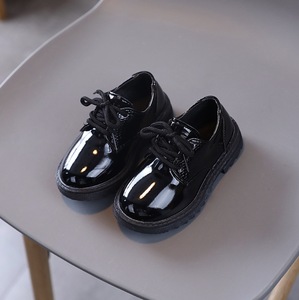 ALBBS01 Chaussures d'école noires pour garçons, pas chères et très vendues - Product Image 3