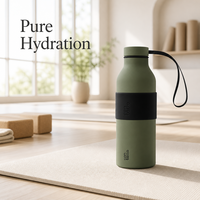 Gobelet isotherme haut de gamme YEKEA 500 ml, bouteille d'eau en acier inoxydable à double paroi avec emballage cadeau pour occasions spéciales