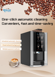เครื่องชงกาแฟเอสเพรสโซ่อัตโนมัติ MACAS รุ่น M-TT-ES-4C ประหยัดพลังงาน หม้อต้มสแตนเลส แรงดัน 9 บาร์ ตั้งโปรแกรมได้ - Product Image 6