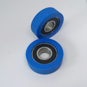 Haute qualité unique en nylon roulement à billes en plastique roue PU <span class=keywords><strong>roulette</strong></span> - Product Image 1