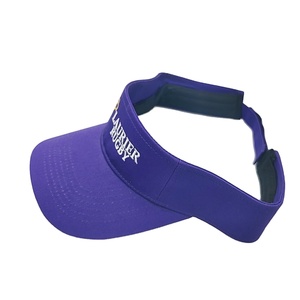 Visera ligera y personalizable con logotipo: cómoda, con protección UV, perfecta para correr y jugar al golf - Product Image 3