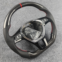 Meilleures ventes mondiales - Volant de voiture en cuir perforé en fibre de carbone pour VW Passat Tiguan Polo Lamando Golf Sagitar