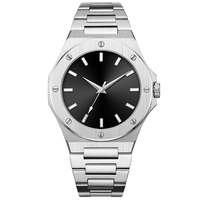 Montres de luxe pour hommes 2026, design de marque personnalisé, étiquette privée, boîtier 42 mm en acier inoxydable, étanches, avec logo personnalisé
