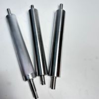 Nouveaux rouleaux de guidage en acier inoxydable galvanisé avec roues dentées en caoutchouc/acier pour lignes de production, personnalisables