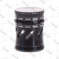 Broyeur à herbes en aluminium CNC personnalisé avec logo, en gros, en stock aux États-Unis, par XY GLASS