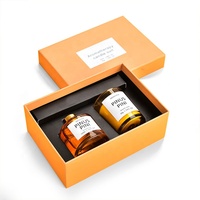 LOW quantité minimale de commande Boîte cadeau personnalisée à fermeture magnétique avec couvercle rabattable et plateau en mousse EVA Emballage pour bougies parfumées Ensemble diffuseur de roseaux Boîte cadeau