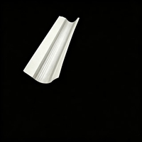 Profil en aluminium courbé avec papier adhésif de positionnement pour projets de plâtrage résidentiel en cloisons sèches