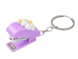 נייד & מקסים <span class=keywords><strong>stapler</strong></span> ידני מיני מתכת & אביזר מחזיק מפתחות פלסטיק - Product Image 2