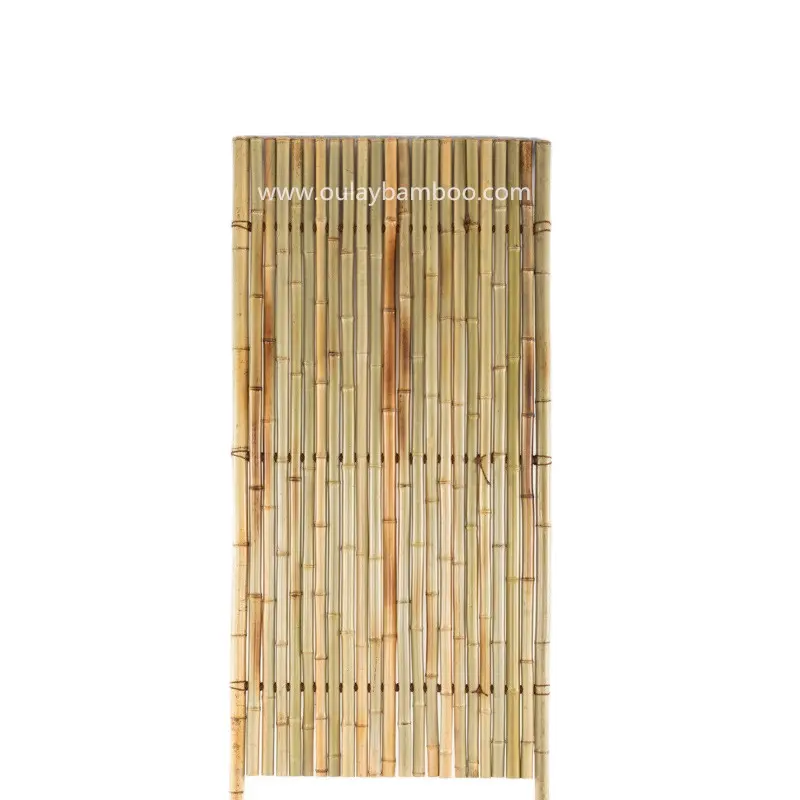 Pagar Alami Ramah Lingkungan Pagar Bambu Pabrik Taman Tiang Bambu Ukuran Pagar Gulungan Layar Bambu Taman