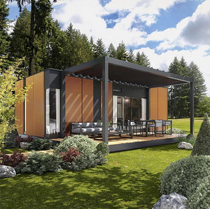 Maisonnette préfabriquée modulaire <span class=keywords><strong>de</strong></span> luxe en alliage d'aluminium, fabriquée en Chine, avec cuisine et salle <span class=keywords><strong>de</strong></span> bain. - Product Image 3