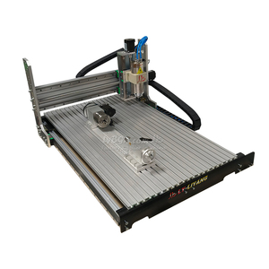 Machine de <span class=keywords><strong>gravure</strong></span> CNC 2,2 kW 3/4 axes pour le perçage et le fraisage du <span class=keywords><strong>bois</strong></span> et du métal, <span class=keywords><strong>avec</strong></span> commande industrielle hors ligne par manivelle DAPSCNC - Product Image 1