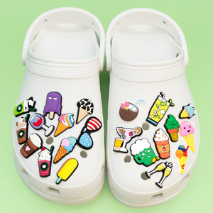 Decorazioni per scarpe in PVC 2D a tema bevande estive, birra e cocktail, all'ingrosso, per sandali con fori e zoccoli da giardino - Product Image 6