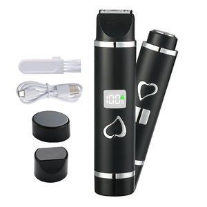 안전한 2-in-1 남성용 무선 전기 면도기 세척 가능한 플랫 블레이드 면도기 바디 그루밍 고품질 - Product Image 1