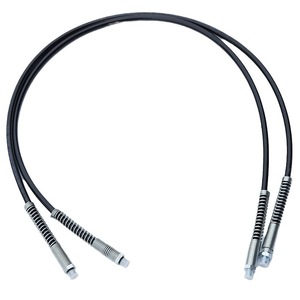Tuyau flexible haute pression en polyester avec fil de fer inoxydable pour systèmes hydrauliques – 30cm, 40cm, 50cm, 60cm, 100cm - Product Image 4