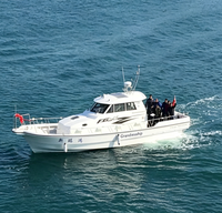 Bateau de pêche en haute mer Grandsea de 44 pieds en FRP, navires de croisière pour passagers, ferry à grande vitesse, bateaux pneumatiques, jet-skis