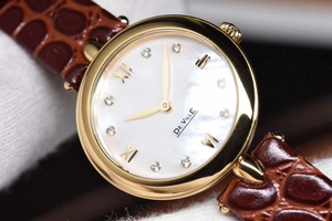 Reloj de Lujo de Alta Gama con Movimiento de Cuarzo, Correa de Cuero de Cocodrilo, Marcadores de Hora con Diamantes, Bisel con Diamantes, Resistente al Agua para Omegaes - Product Image 5