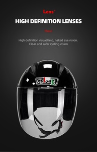 <span class=keywords><strong>Casco</strong></span> <span class=keywords><strong>Moto</strong></span> Apribile Tre Quarti in ABS Taglia Unica - <span class=keywords><strong>Casco</strong></span> di Sicurezza per <span class=keywords><strong>Moto</strong></span> Elettrica per Tutte le Stagioni - Product Image 5
