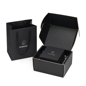 Caja deslizante de embalaje de reloj de lujo personalizada Oem o Odm caja de cajón de embalaje de regalo rígido de cartón con almohada - Product Image 5