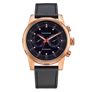 Reloj Deportivo para Hombre, Resistente al Agua, con Doble Zona Horaria, Multifuncional, Mecánico - Product Image 1
