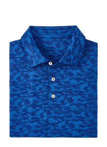 Logotipo personalizado de lujo 80% poliéster 20% spandex sublimación de alta calidad azul marino rayas camiseta Golf polos - Product Image 5