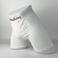 Sous-vêtements de sport pour homme, taille mi-haute, respirants, en coton extensible, bande élastique, confortables et élégants, caleçons et boxers taille mi-haute