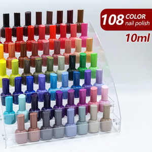 طلاء أظافر جل جديد - بجودة الصالونات، تأثير كروم مطفي هلامي، يجف بالأشعة فوق البنفسجية/LED، غير سام للبيع بالجملة ومستلزمات صالونات الأظافر - Product Image 1