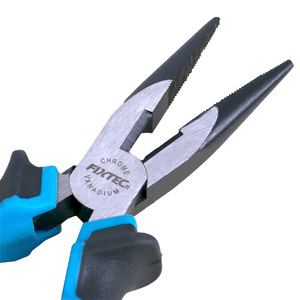 For FIXTEC <b>Long</b> <b>Nose</b> Wire Cutter Plier Tools 6'' 8'' CRV Better for Moist Areas DIY Grade OEM Customization Supported FHLN1006-B - Product Image 3