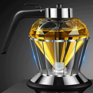 ขวดแก้วทรงน้ำผึ้ง Syh357 สำหรับขายส่ง เหมาะสำหรับน้ำมันมะกอก รูปทรงเพชร - Product Image 5