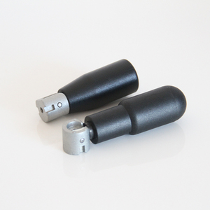 Hz103005 cơ khí đóng mở nhựa nylon màu đen cửa nhỏ xoay kéo xử lý - Product Image 2